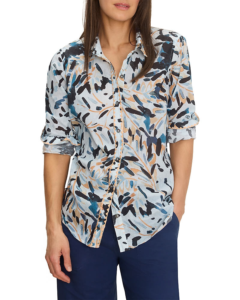 Nic+Zoe Petites Garden Shade Crinkle Shirt