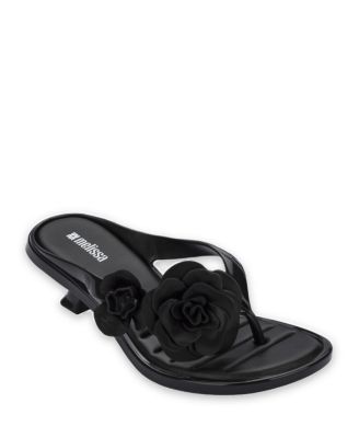  Women's Thong Kitten Petal Heels