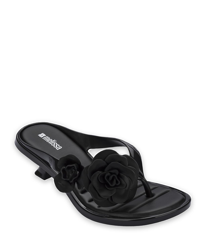 Melissa Women's Thong Kitten Petal Heels
