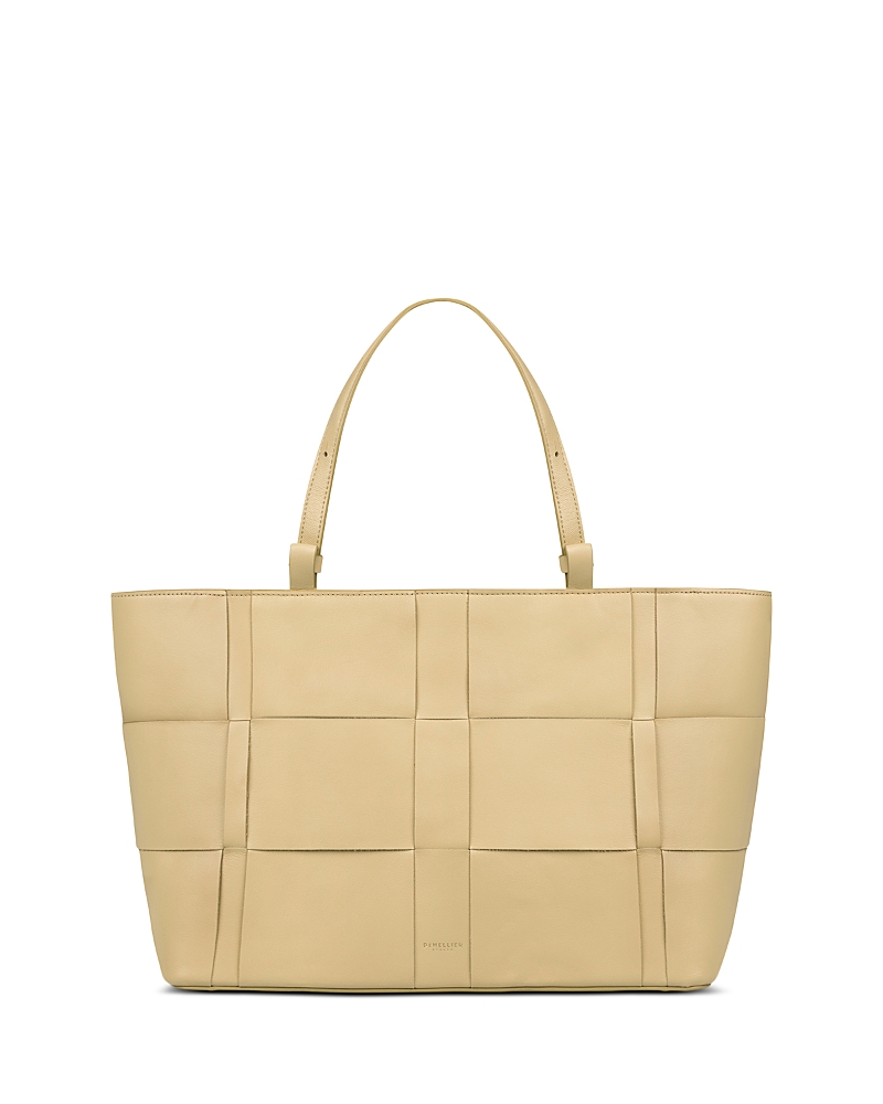 DeMellier The Florence Woven Leather Tote Bag