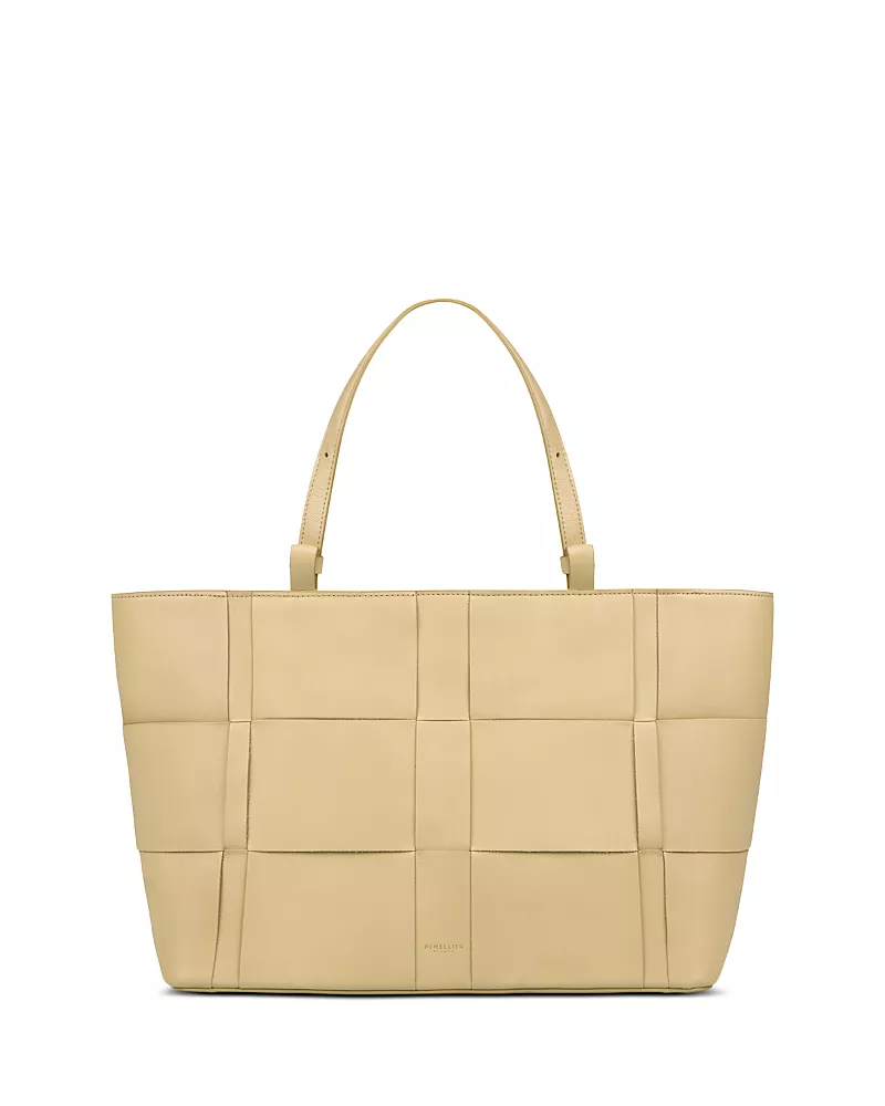 DeMellier The Florence Woven Leather Tote Bag