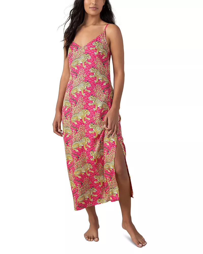 Printfresh Bagheera Satin Chic to Sleep Nightgown