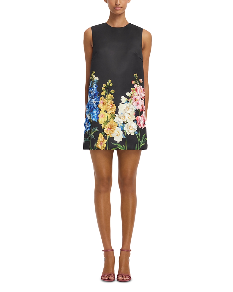 Leo Lin Yvonne Embroidered Mini Dress