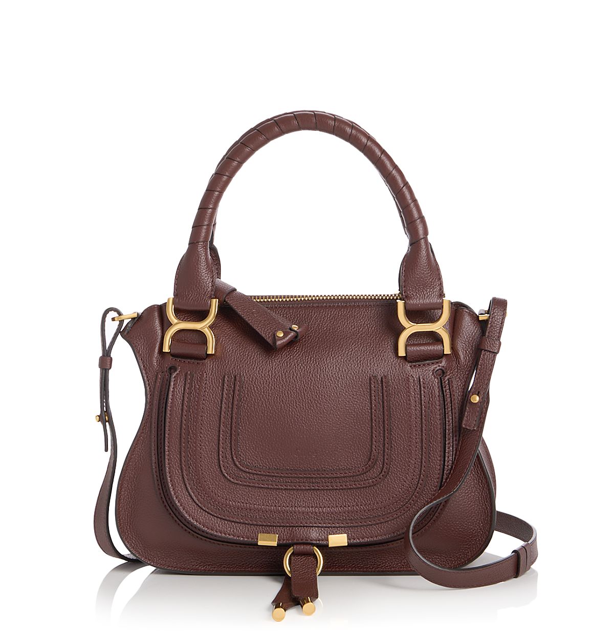 Chloe Marcie Small Leather Satchel