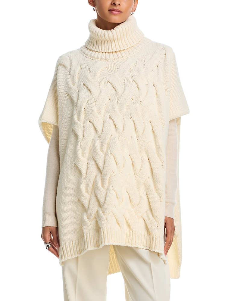 Herno Braided Wool Blend Short Sleeve Sweater