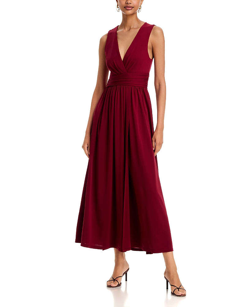 Aqua Sleeveless Twist Jersey Maxi Dress - Exclusive