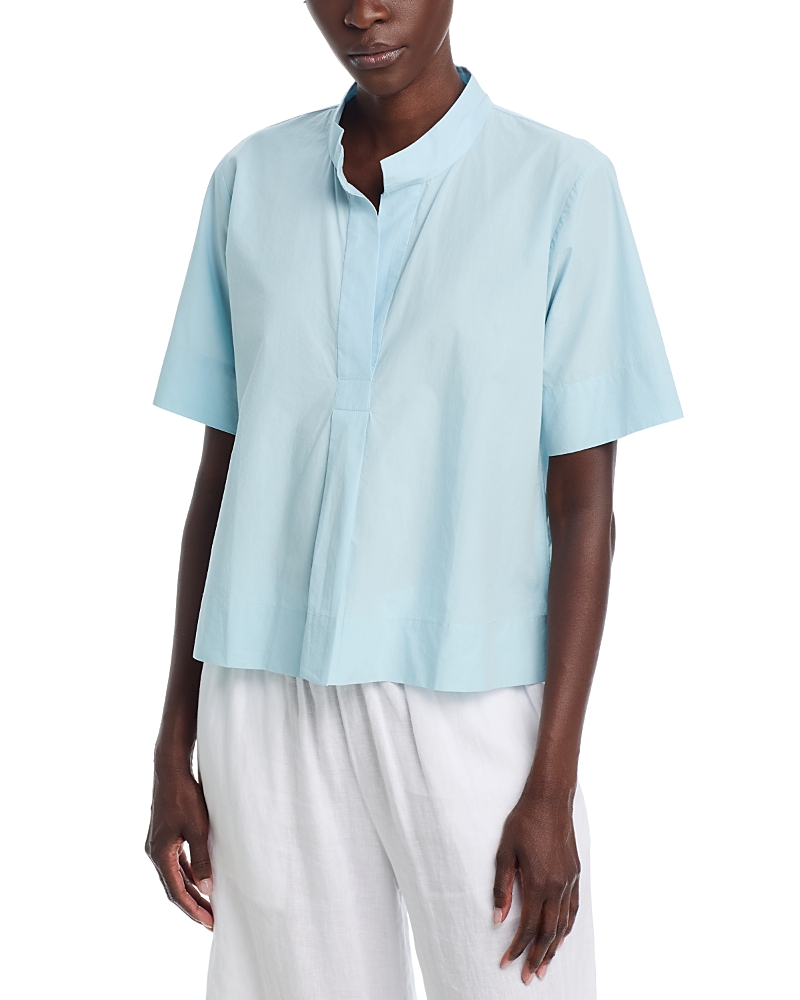 Eileen Fisher Open Collar Top