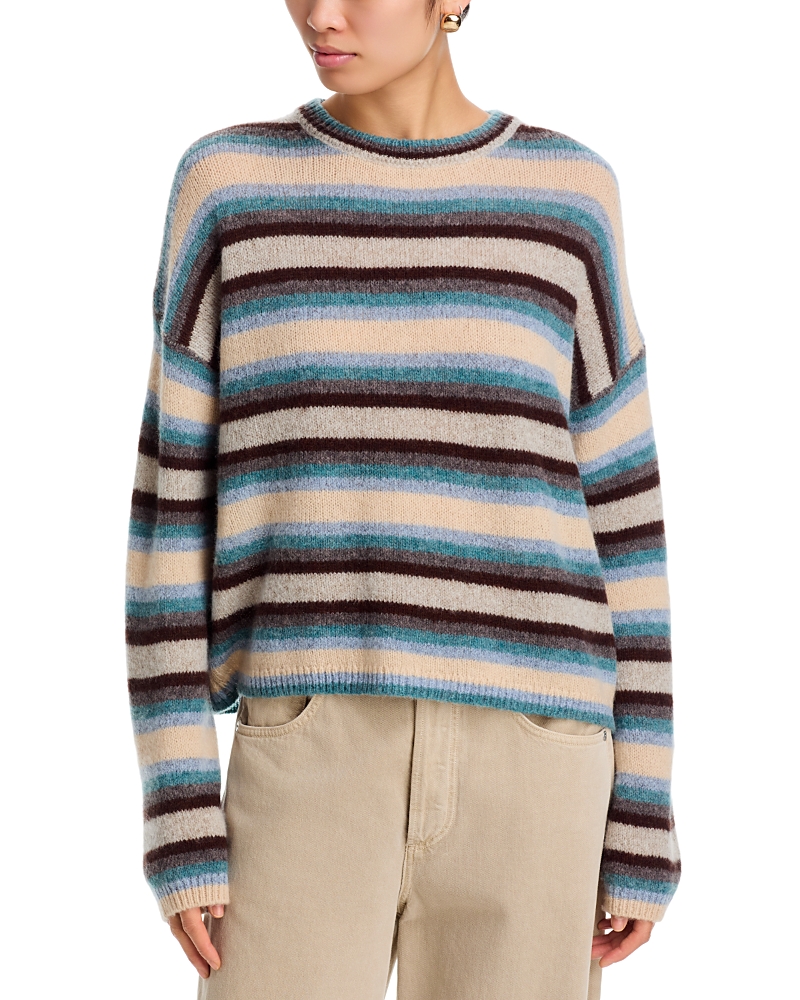 Velvet by Graham & Spencer Mae Long Sleeve Stripe Sweater