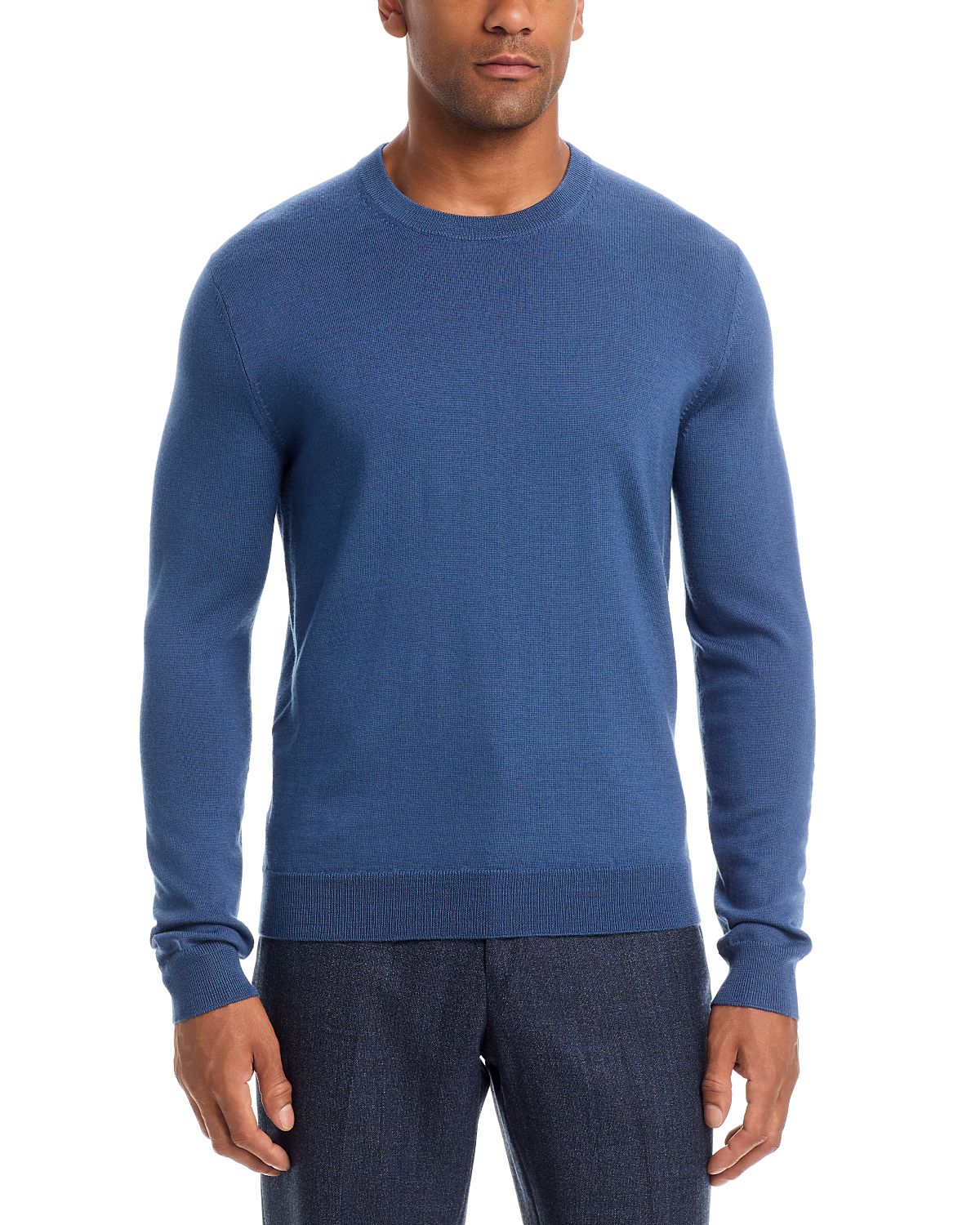 The Men's Store at Bloomingdale's Merino Wool Crewneck Sweater - Exclusive