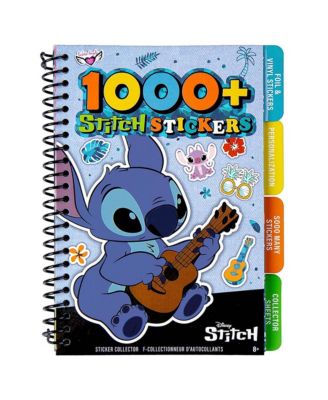  Disney Stitch Sticker Collector Book 1000+ Themed Stickers, Ages 8+