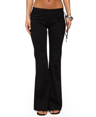  Junipar Waist Tie Flared Pants