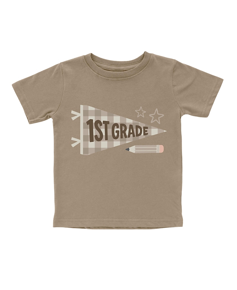 Sweet Wink Boys' First Grade Pennant Short Sleeve T-Shirt - Little Kid