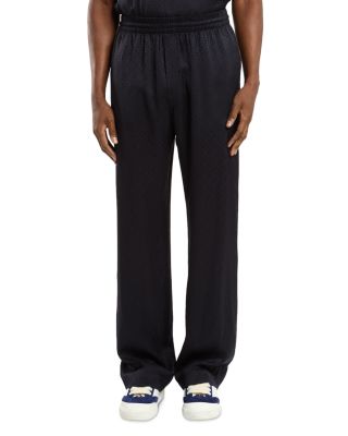 Monogram Slim Fit Trousers