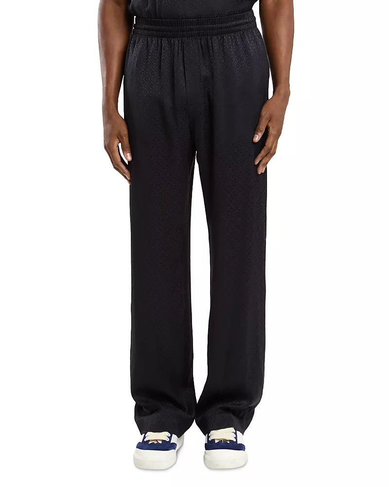 Casablanca Monogram Slim Fit Trousers