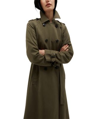 Aria Belted Trench Coat - thumbnail 5