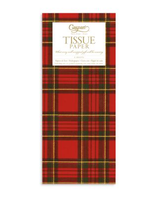 Royal Plaid Tissue Paper