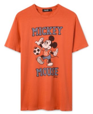  Unisex Mickey Soccer Vintage Tee