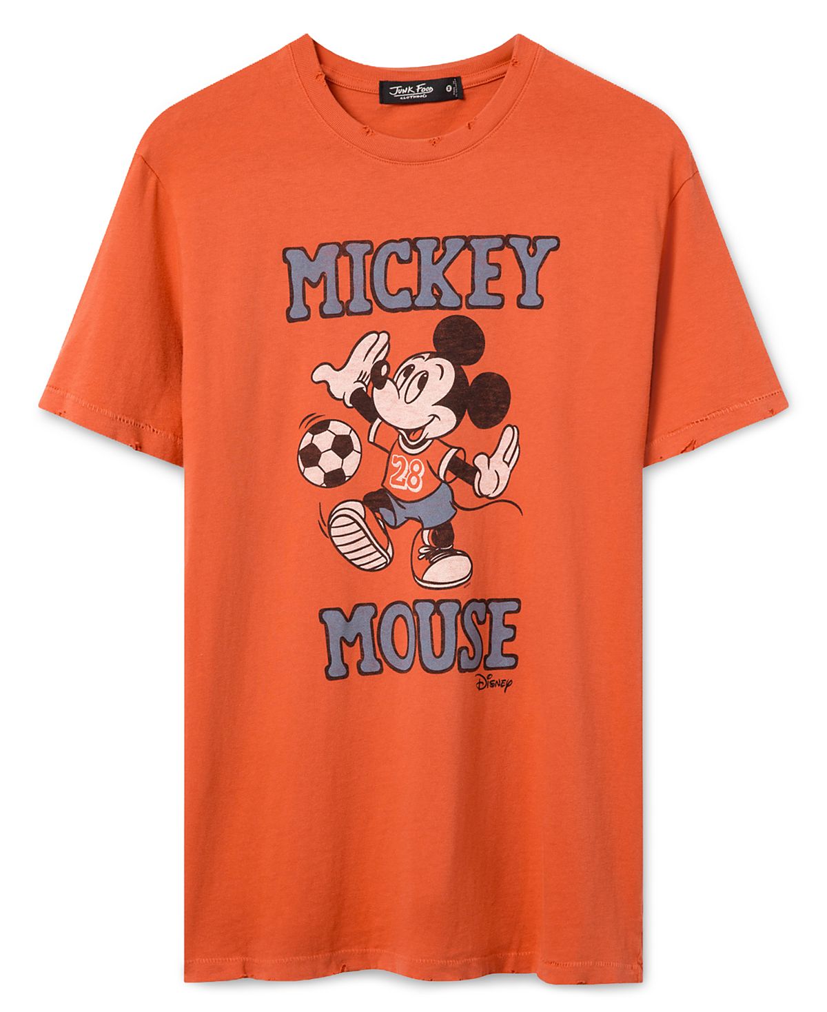 Junk Food Clothing Unisex Mickey Soccer Vintage Tee