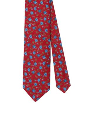 Robert Talbott Flowers Ribbed Silk Best of Class Necktie