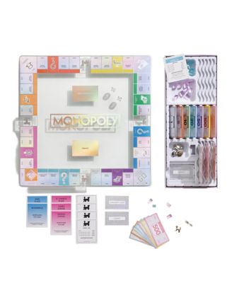 Uncommon Goods Aura Transparent and Iridescent Monopoly by