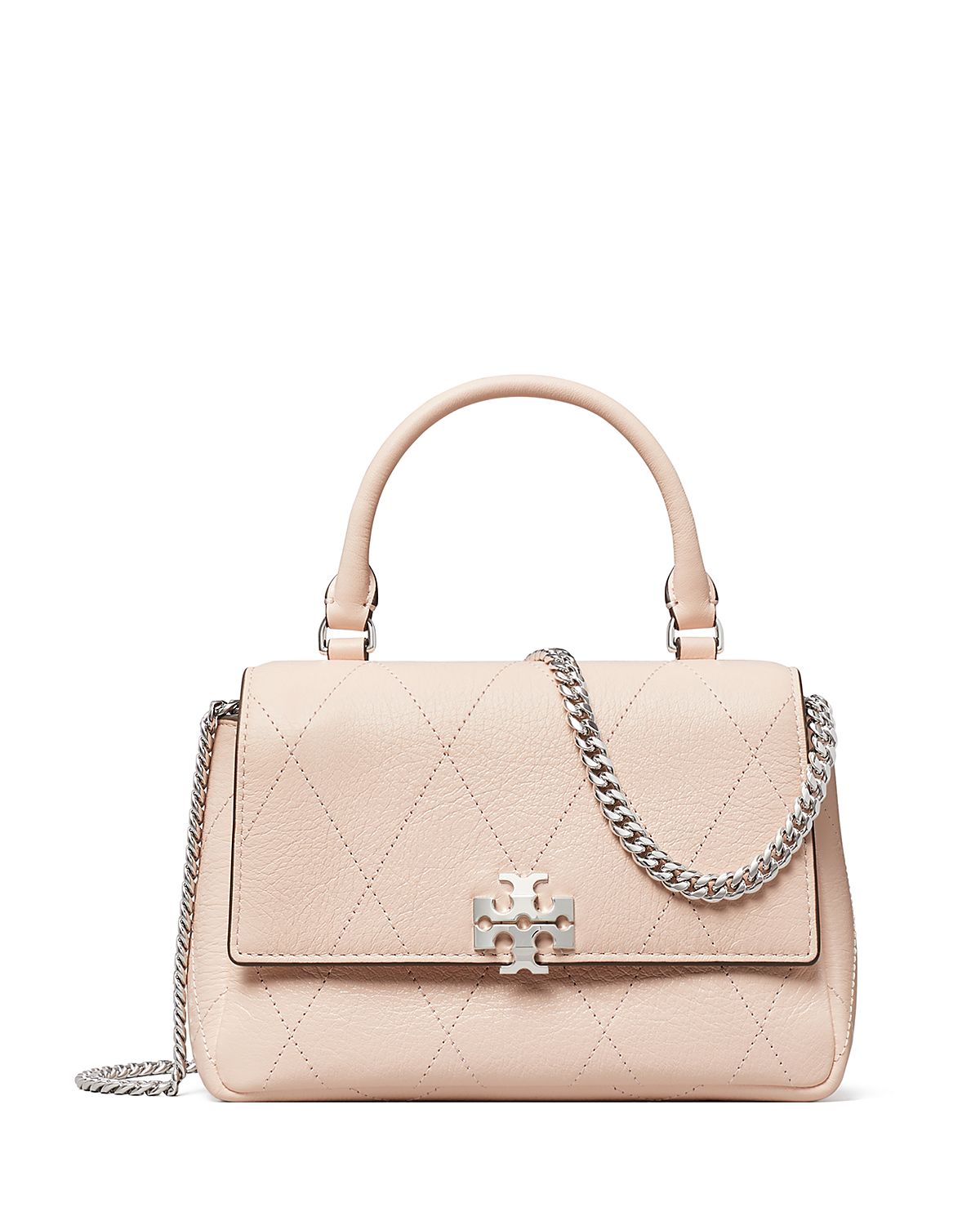 Tory Burch Charlie Quilted Leather Crossbody Bag