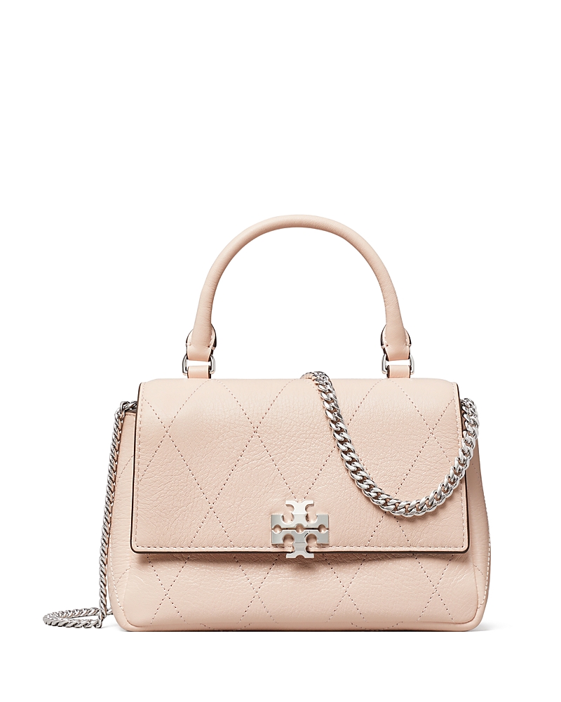 Tory Burch Charlie Quilted Leather Crossbody Bag · OS