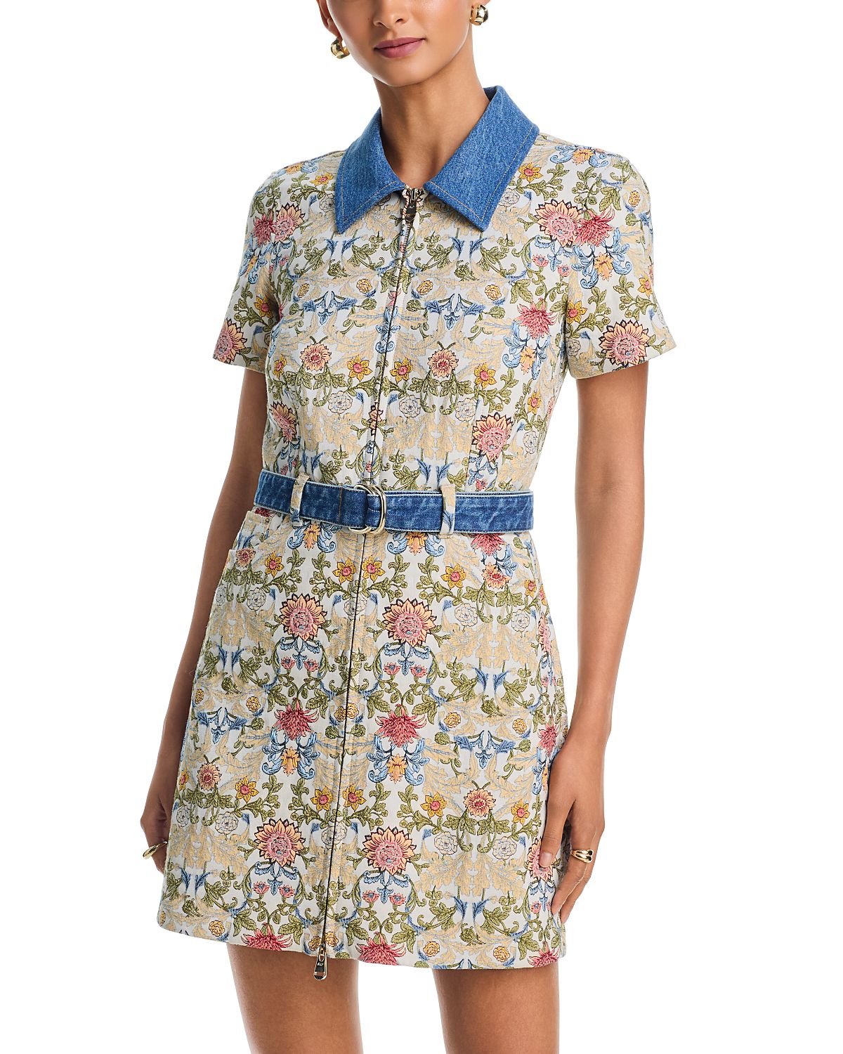 Cinq a Sept Bea Zip Front Dress