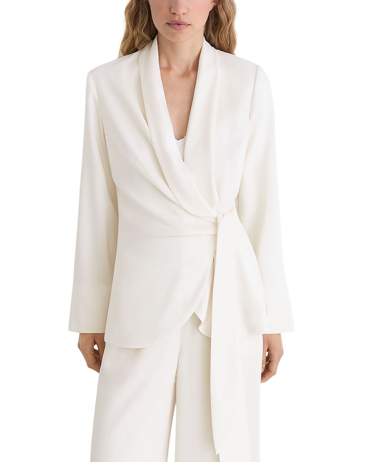 Reiss Petite Tie Front Occasion Jacket