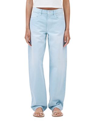 Tess Low Rise Relaxed Curved Jeans in Desert Sky