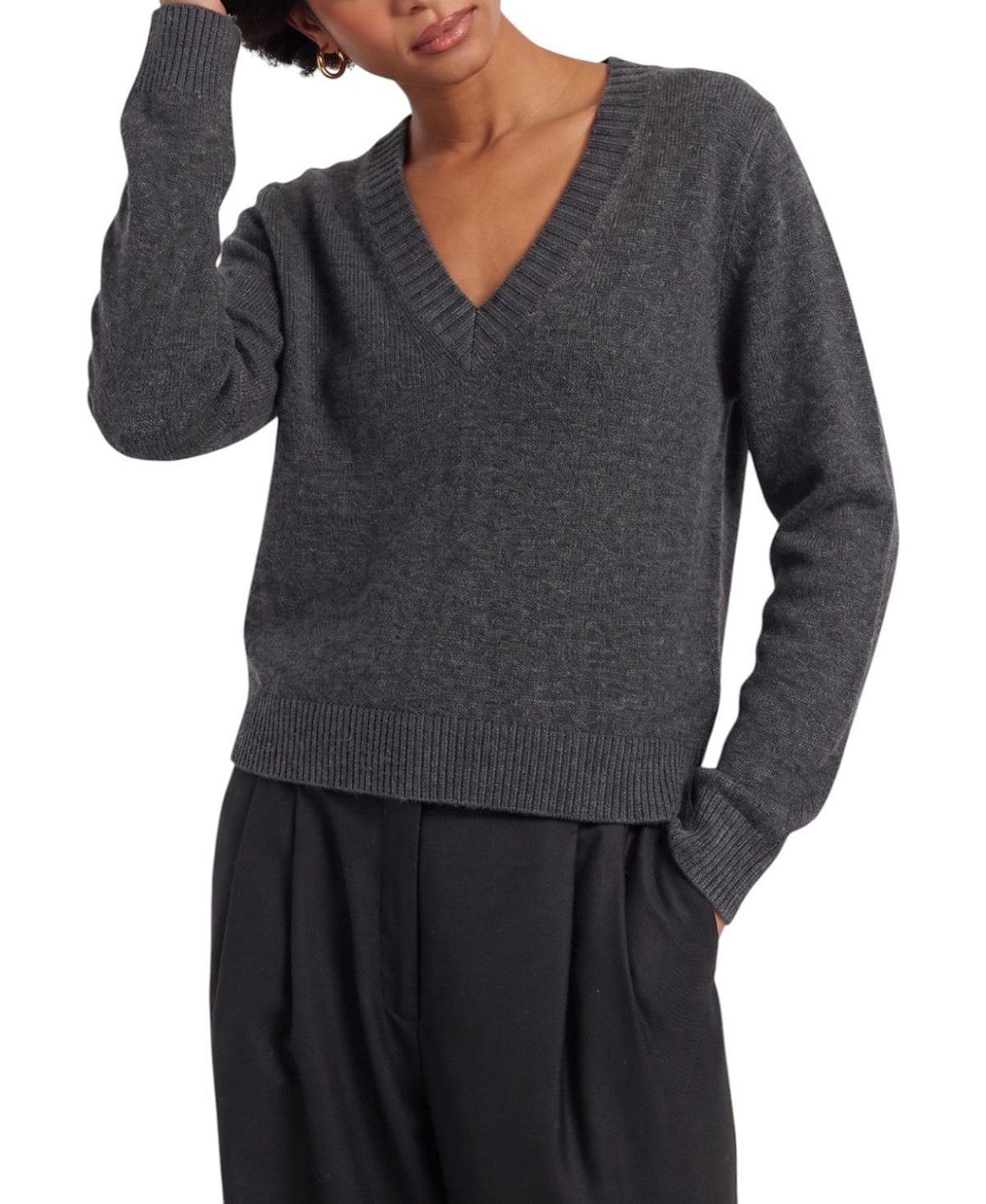 Chinti & Parker Women's Wool-Cashmere V-Neck Sweater