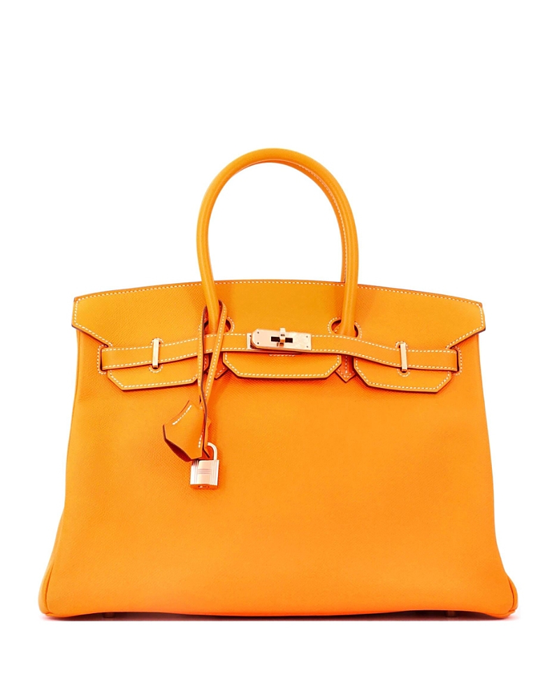 Pre-Owned HERMES Candy 35 Handbag Epsom