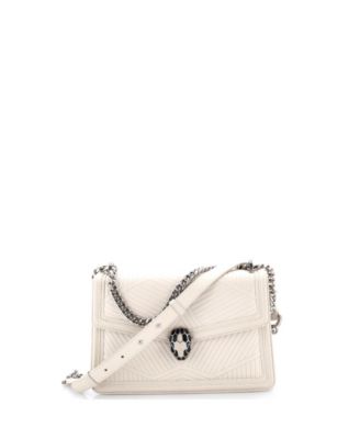  Small Serpenti Forever Shoulder Bag Quilted Leather