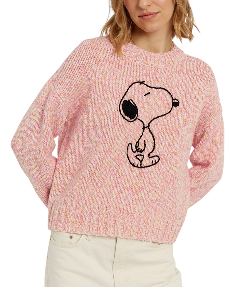 Chinti & Parker Women's Merino Snoopy Marl Sweater
