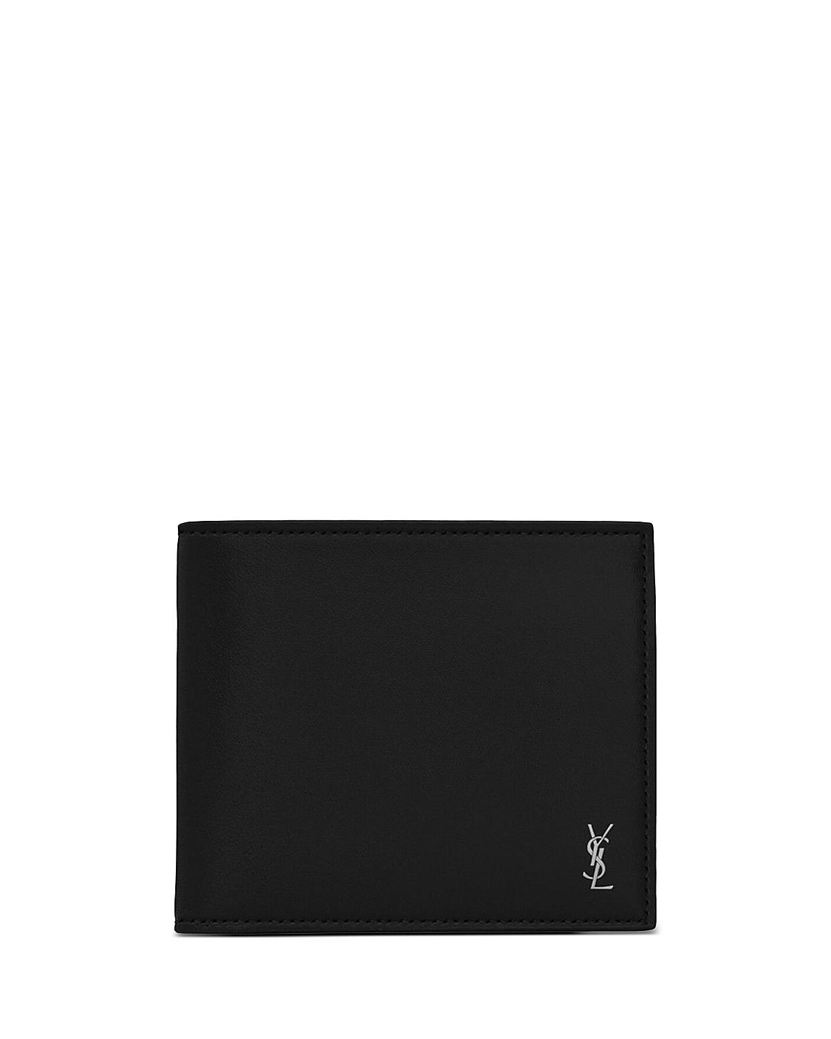 Saint Laurent Tiny Cassandre East/West Wallet With Coin Purse