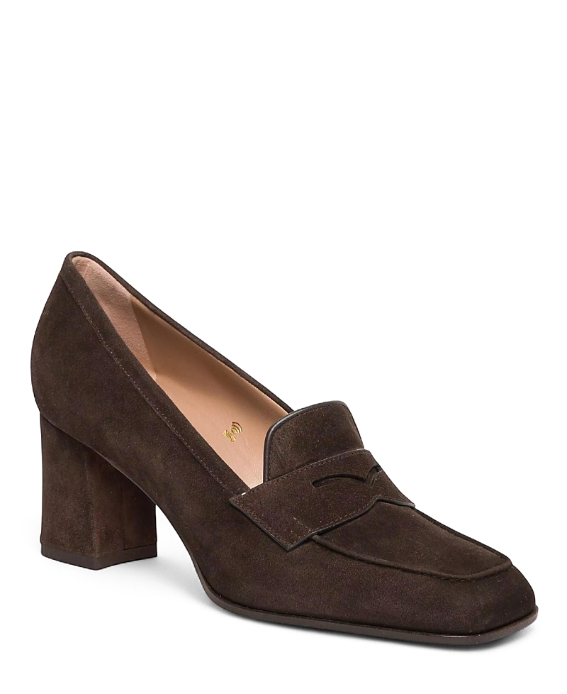 Santoni Women's Suede High-Heel Pump