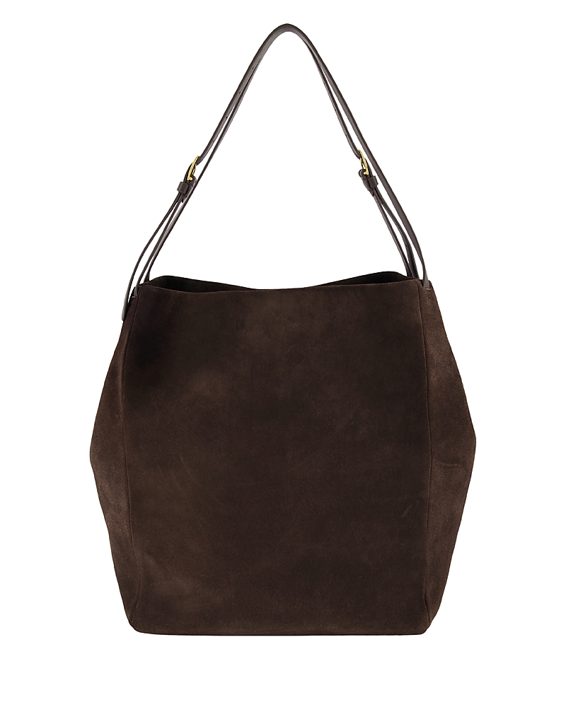 Vince Josie Large Suede Tote Bag