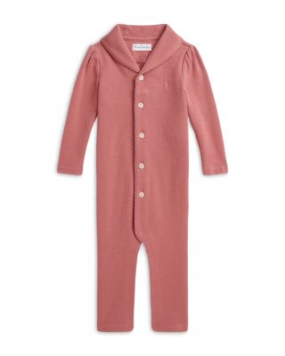 Girls' Estate Rib Shawl Collar Coverall - Baby