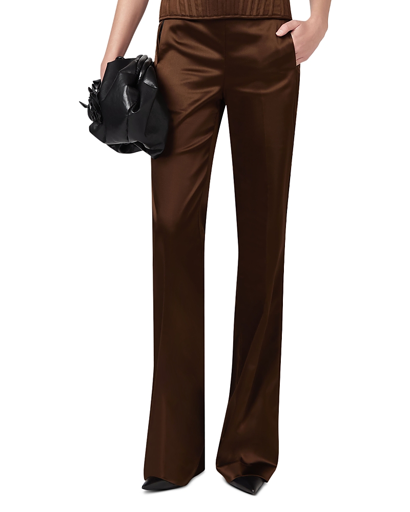 Giuseppe Di Morabito Straight Leg Satin Pants