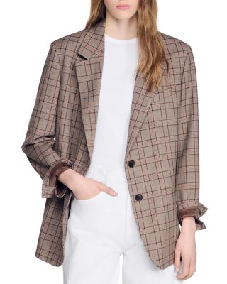 Check Suit Jacket