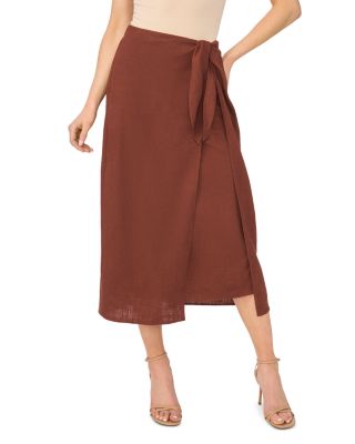 Wrap Side Tie Skirt