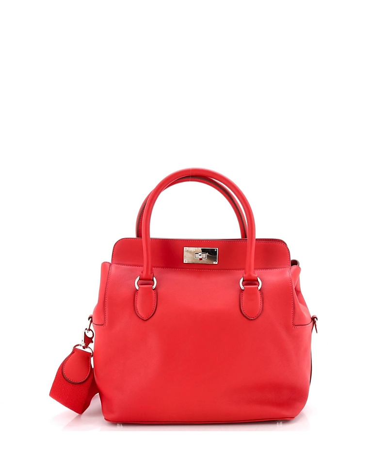 Pre-Owned HERMES 26 Toolbox Bag Swift