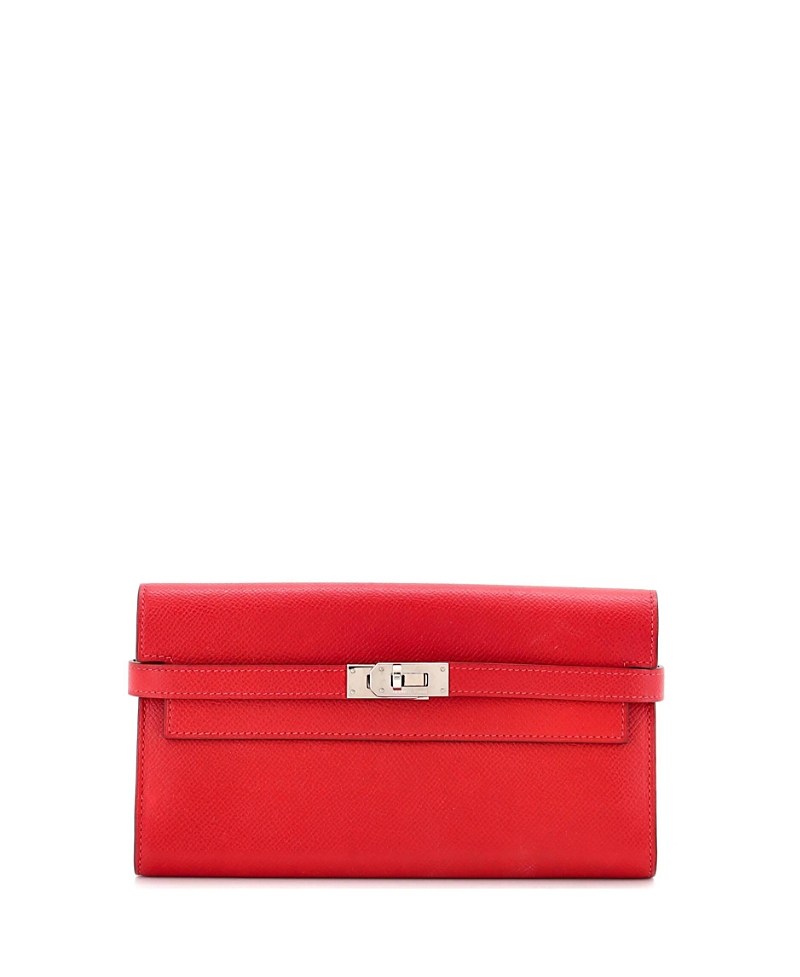 Pre-Owned HERMES Long Kelly Wallet Epsom