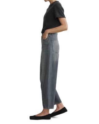 Miro Barrel High Rise HIGHLUXE™ Jeans in Ash Grey - thumbnail 6