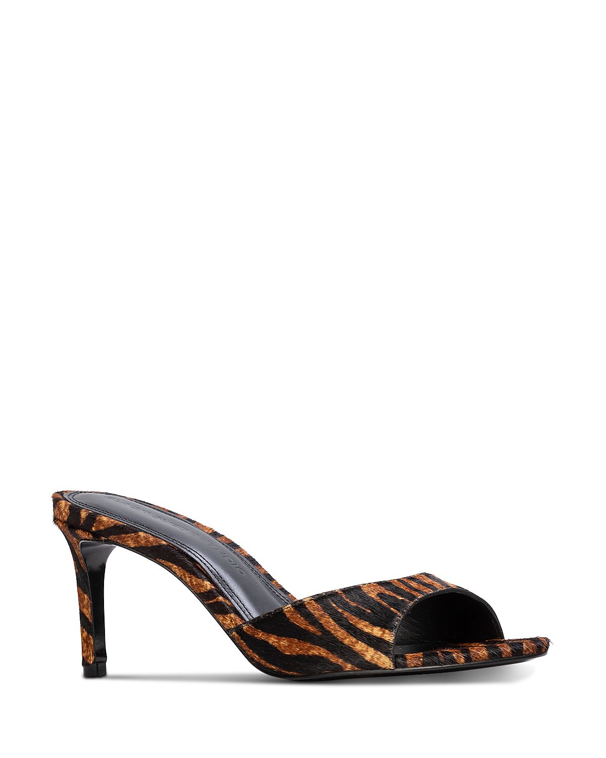 Black Suede Studio Women's Freddie 65 Mule Sandals