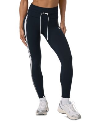 Vuori Daily Track Leggings In Blue