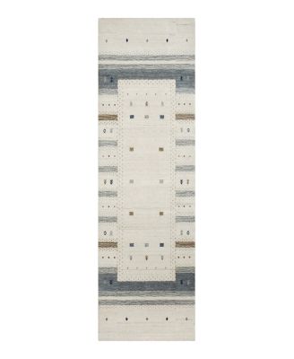 Bokara Rug Co Gabbeh 2000 Hf-W02 Runner Area Rug, 2'7" x 10'
