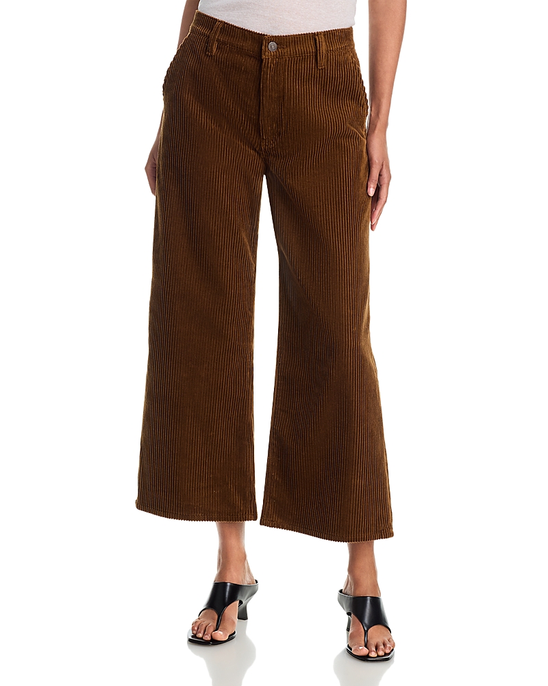 Frame The Corduroy High Rise Swing Jeans in Hazelnut
