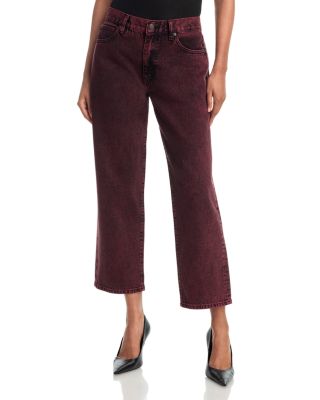 The Hang Straight Ankle Jeans in Rose Oxide