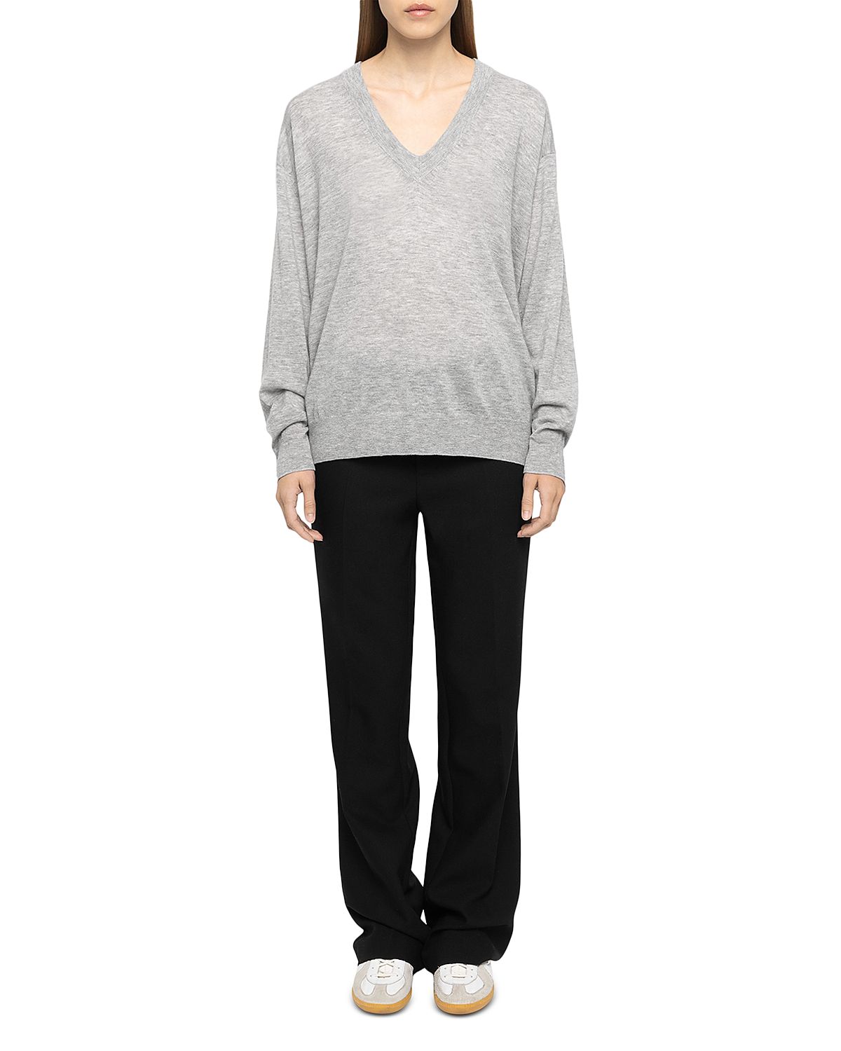 Zadig & Voltaire Swyny Cashmere V Neck Sweater