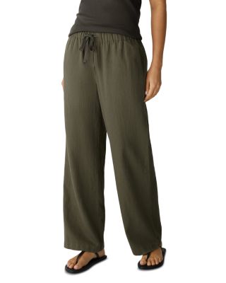 Cotton Linen Drawstring Pants